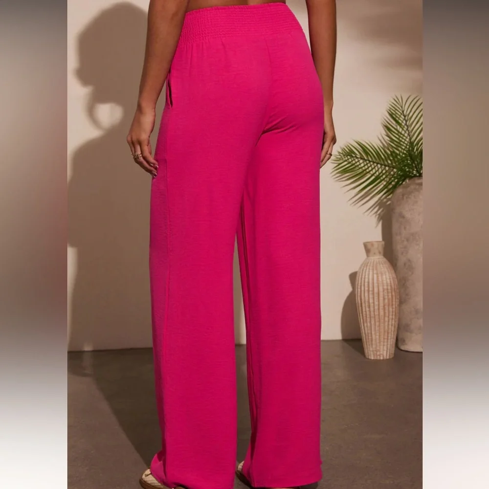 VICI Women's Pink Crop Top & Pants Set - 2 pieces - NWOT - Picture 6 of 13
